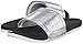 adidas Women's Adilette SC, Core Black/Matte Silver/White, 11