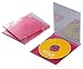 ELECOM CFC-01RD03 スリムCDケース(3枚パック)
