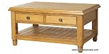 CPW Provencal Pine Planked Coffee Table