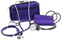 Prestige Sphygmomanometer and Stethoscope Kit with Matching Purple Carrying Case