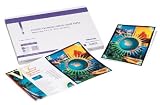 100-sheet 11x17 Premium Coated Cover Paper 80lb
