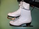 Chimo Tara White Ice Figure Skates - Size 4.0 (teen/adult) - Only used 1 time - LIKE NEW