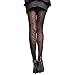 Angelina Ivy Lace Tights, Black, One size fits all