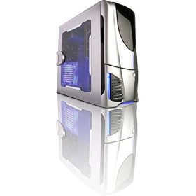 NZXT Apollo CS-NT-APOLLO-S SECC Steel Chassis ATX Mid Tower Computer Case (Silver)