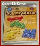 WILTON Gummy Candy Molds TRANSPORTATION 16 SHAPES!