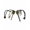 Survival Flint Fire Steel Fire Starter Camping Hiking Kit Small