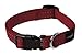 Reflective Dog Collar for Medium Dogs, Adjustable from 12-17 inches, Red