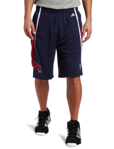 NBA Men's Atlanta Hawks Swingman Short (Navy, Large)