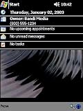 Flowing Dark Liquid Animated Theme