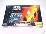 Buy Star Wars Toys R Us Exclusive Power of the Force Classic Edition 4 Pack Darth Vader Luke Skywalker... by Kenner