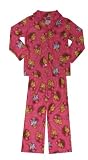 Disney Princesses Pink Flannel Pajamas for girls