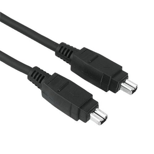 Hama FireWire-Kabel; schwarz; 2m; 4-pol-IEEE-1394-AV-Stecker  4-pol.-IEEE-1394-AV-Stecker Preisvergleich