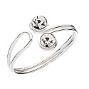 Treasure Box - Silver and Diamante Toe Ring