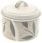 Mikasa Nature's Song Stoneware Covered Sugar Bowl