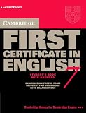 Cambridge First Certificate in English 7 Student's Book with Answers: No. 7 (Fce Practice Tests)