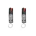 Sporting Goods : 2 Police Magnum OC-17 Keychain Red Pepper Mace Spray w/ UV Dye - 1/2oz Hard Cases