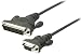 Belkin 6ft At Serial Modem DB9F/DB25M Bagged & Labled