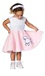 Toddler 50's Girl Costume - Toddler