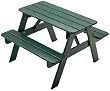 Little Colorado Child's Picnic Table- Green