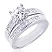 2 Ct Round Diamond Engagement Eternity Ring Channel Set
