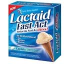 Lactaid Fast Act Lactose Enzyme Supplement, 60 Caplets