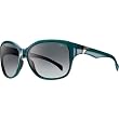Smith Optics Jetset Premium Lifestyle Polarized Sports Sunglasses/Eyewear w/ Free B&F Heart Sticker Bundle - Emerald/Gray Gradient