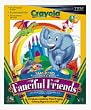 Crayola Magic 3-D Coloring Book Fanciful Friends Ages 3-7