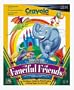 Crayola Magic 3-D Coloring Book Fanciful Friends Ages 3-7