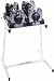 Stamina 25-Pound Versa-Bell Adjustable Dumbbell Pair and Stand