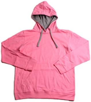 Super Massive Neon Hoodie with Kangaroo Pocket Medium Cotton Candy