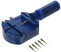 Heavy Duty Watch Band Tool Link Pin Remover for Bracelet Adjustments Watch Sizing Repair Fix with FOUR (4) EXTRA PINS