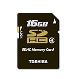 Toshiba SDHC Memory Card - 16GB