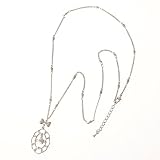 LAISSE PASSE クラシカルリボン&ハートネックレス / レッセパッセ : ネックレス