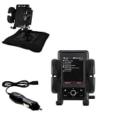 HTC Raphael Auto Bean Bag Dash Holder with Car Charger - Uses Gomadic TipExchange