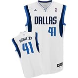 Adidas Dallas Mavericks Dirk Nowitzki Youth (Sizes 8-20) Revolution 30 Replica Home Jersey Large