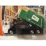 Mattel Matchbox 2009 Autocar ACX Garbage Truck Real Working Rig 1:64 Diecast Green WM Waste Management