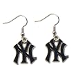 New York Yankees Dangle Logo Earring Set Mlb Charm Gift