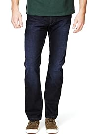 North Coast Straight Fit Denim Jeans with Belt