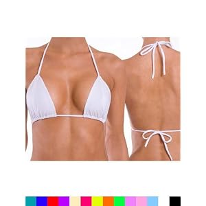Buy Sexy String Bikini Triangle Tie Top - ONE SIZE by Body Zone