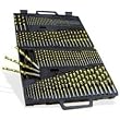 115 Pc Neiko Titanium Coated Drill Bit Set