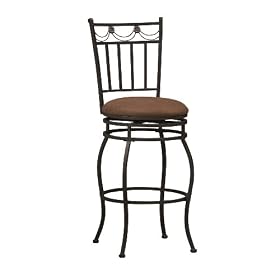 Linon Swag Bar Stool 30 by Linon