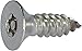 8 x 3/4 Tamper Resistant Torx Flat Head Sheet Metal Screw 18-8 Stainless Steel (T-20) (20)