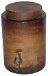Unique Style Inexpensive Affordable Home D&eacute;cor Gift Idea for Her - 11" Fuzhou Asian Tea Spice Ginger Jar - 2 Designs