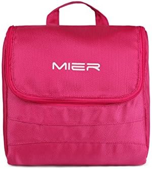 Mierworld Women Hanging Toiletry Bags Travel Kit Bathroom Storage Cosmetic Bag