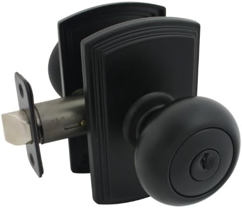DelaneyDesigner Series Santo Design Black Entry Door Lever (We Key Lock Orders Alike for Free)
