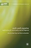 South-south migration : implications for social policy and development