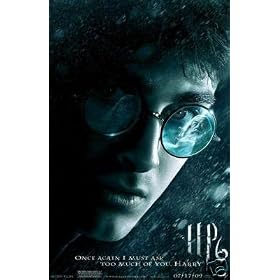 HarRy PoTteR aNd tHe HaLf BloOd PriNce OriGiNaL MoviE PostEr DoUbLe SideD 27x40