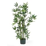 4 Ft Bamboo Silk Plant