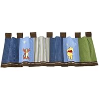Disney Pooh Up and Away Window Valance, Blue