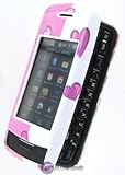 New Snap On Phone Cover LG Voyager VX10000 2 Tones Heart Protector Case